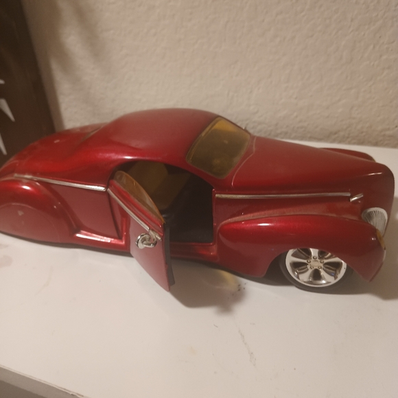 Hot Rod Ford Mecury Merc Chopped Dragster Race Car Custom Built Metal Body Model - Picture 5 of 6